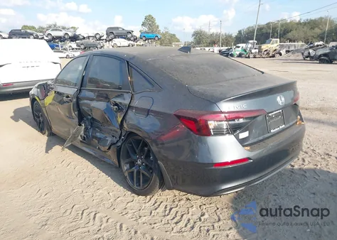 2025 Honda Civic Sport из США, поврежденный, VIN 2HGFE2F56SH551754